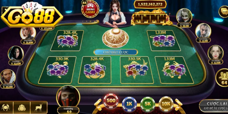 Bầu Cua Go88 - Game Đổi Thưởng Xanh Chín Bậc Nhất 2026 1 Tổng quan những nét chung về tựa game